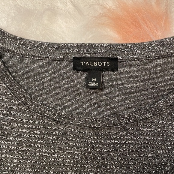 Talbots Sparkle Long Sleeve Woman’s Shirt Size‎ Medium - Picture 3 of 6